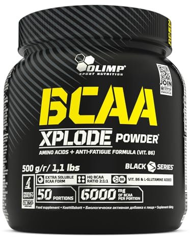 OLIMP SPORT NUTRITION OLIMP Labs Lemon BCAA Xplode Recovery and Energy Supplement,500 g (Pack of 1)