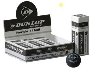 DUNLOP Squashbälle Competition 12er