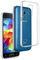 Electrónica Rey Coque gel Transparent pour Samsung Galaxy S5 Mini Ultra fine 0,33 mm, Silicone TPU Haute résistance et souplesse
