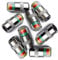 ANKIA 8Pcs 2.2Bar 32PSI Car Tyre Pressure Monitor Valve Stem Caps Sensor Indicator 3 Color Eye Alert