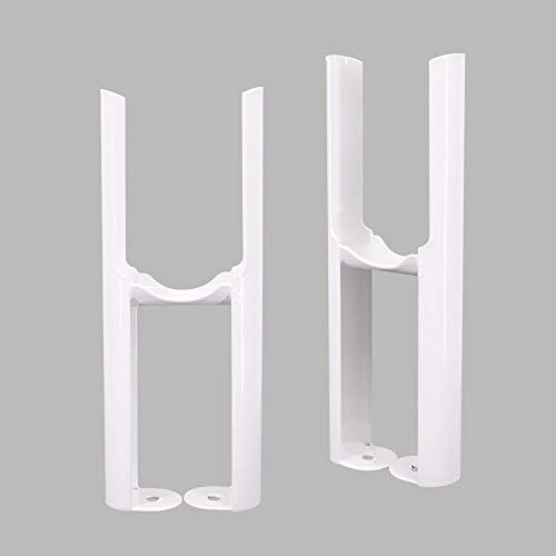 NRG Pair of Floor Mounting Feet for Traditional 2 Column Radiators White
