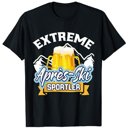 Lustiges Hütengaudi Outfit Ski Snowboard Apres Ski T-Shirt