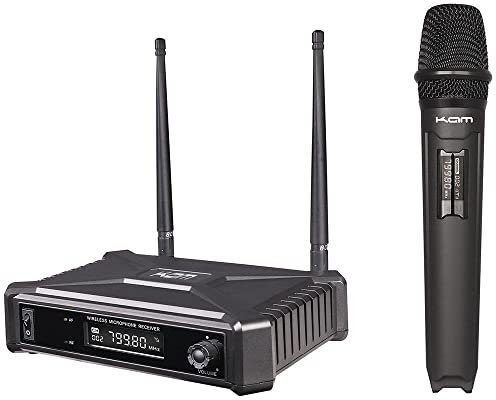 KAM KWM6PRO HANDHELD UHF FIXED CHANNEL RADIO MICROPHONE SYSTEM