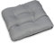 SuperKissen24. Stuhlkissen Sitzkissen für stühle - 4er Set 45x45 cm - Outdoor und Indoor - grau