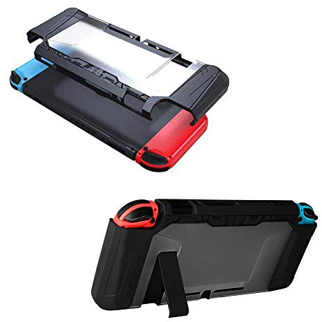 Custodia protettiva ergonomica per Nintendo Switch Lite Dockable TPU Grip PC Custodia protettiva ultra sottile custodia protettiva ultra sottile