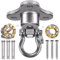 BeneLabel 360° Ceiling Swing Hangers, Wood/Concrete Mounting Set Swivel Hanging Triangle Bracket Bearing Hardware for Outdoor Playground Chair Yoga Rope Punching Bags, 900lbs
