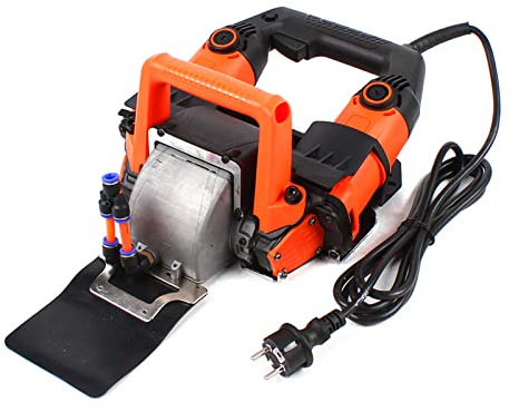 Mauernutfräse Schlitzfräse 5200 W, Mauerfrase Wandfräse 10500r/Min, Mauerfräse Schlitzfräse mit 45 mm Tiefe, 72 mm Breite, Elektrische Nut Maschine, 140 mm Sägeblattgröße