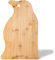 Planche à découper en bambou en forme d'animal, planches à charcuterie personnalisées et amusantes, planche à fromage en forme de pingouin 38.1x25.4x1.3 cm
