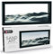 Funtime Gifts Sand Art beweglicher Sand, Schwarz, klein