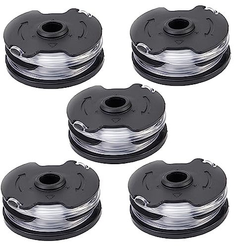 Chuancheng 5pcs Grass Trimmer Replacement Spools For Parkside PRTA 20-Li A1, B2, C3 Cordless Lawn Trimmer Lawn Mower Garden Power Tools Spare Part Accessories