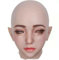 Crossdressme Maschera per la testa in silicone, realistica, in morbido silicone, maschera femminile per crossdresser, transgender, Halloween, cosplay, carnevale, Drag Queen