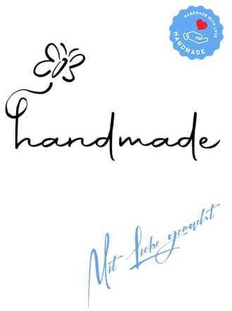 Stempel - Motivstempel - handmade - mit Schmetterling