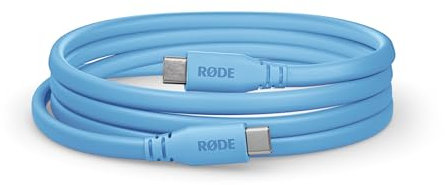 RØDE SC17 USB-C auf USB-C Flachkabel (1,5 m, Blau)