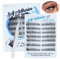 Self Adhesive Eyelashes Cat Eye Pre Glued Eyelashes Self Adhesive Lashes Stick On Eyelashes Pre Glued Lashes No Glue Eyelashes Press On Lashes Stick On Eyelashes by Obeyelash (Cat Eye C Curl)