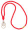 LEGENTLISUR Lanyard mit ID Kartenhalter Lanyards für Frauen Abnehmbarem Lanyard mit ID Kartenhalter Niedliches Lehrer Schlüsselband Geschenke für Damen Lehrer(Rot)