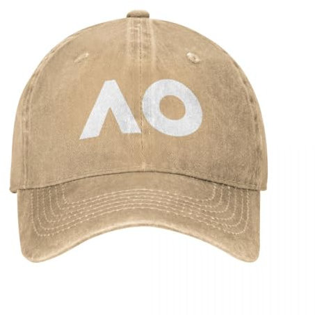 Australian Open AO Baseballmützen Snapback Gewaschene Denim-Hüte Outdoor Verstellbare Maske Hip Hop Baseball Cowboyhut Männer Frauen Geschenk