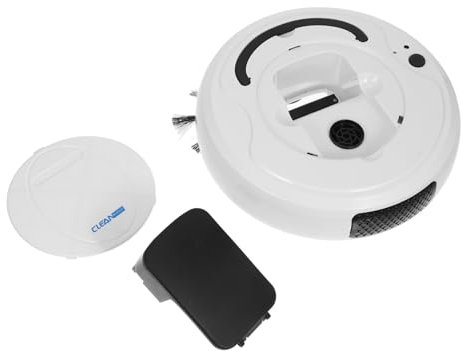 HOLIDYOYO Automática Robot Barredora Y Mopa De 150 M² De Cobertura Diseño Ultrafino Silenciosa Color Beige.