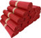 Bolsas de Basura Rojas de 120L – Pack 200 Unidades (20 Rollos) Bolsas de Comunidad 85 x 105 cm