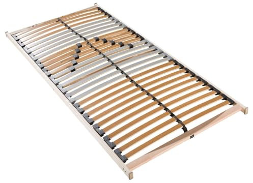 Sleepneo Lattenrost 90x190 cm - fertig montiert 28 Latten 5-Zonen Lattenrost Traglast ca. 150 Kg Birkenschichtholz Made in Germany