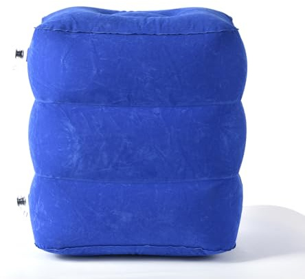 Repose-pied gonflable – Lit d'avion, coussin de jambe de voiture réglable, coussin de voyage portable pour enfants, coussin de hauteur, siège de couchage pour enfants