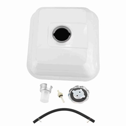 GX120 GX160 GX200 Fuel Gas Tank Cap & Strainer | Direct Replacement for 5.5HP 6.5HP Motor Units | Sturdy ABS Material Fits GX Series/Small Motor Units | 3L Fuel Tank Capacity
