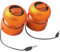 XMI X-Mini Max Duo Portable Mini Speakers with 3.5mm Jack Compatible with iPhone/iPad/iPod/Smartphones/Tablets/MP3 Player/Laptop - Orange