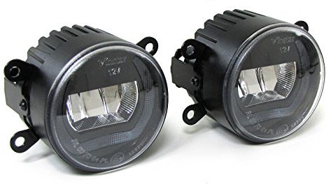 Klarglas LED Nebelscheinwerfer mit Tagfahrlicht für Ford Transit ab 06 Connect