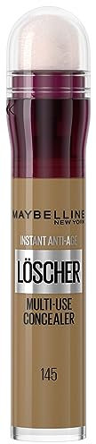 Maybelline New York Abdeckstift, Instant Anti-Age Effekt Concealer, Löscher mit Mikro-Lösch-Applikator, Nr. 145 Warm Olive, 6,8 ml