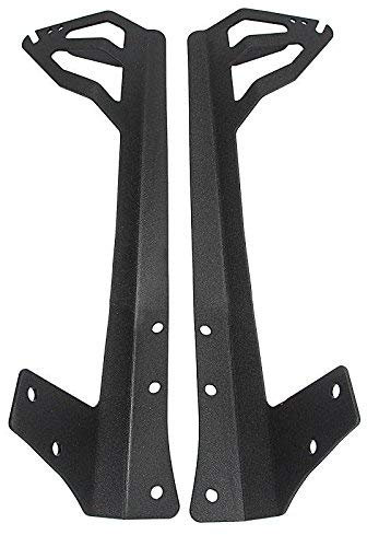 AUXTINGS Support de Montage supérieur de Pare-Brise pour Barre Lumineuse à LED 52 Pouces 2007-2017Wrangler JK 4WD,Wrangler Unlimited JK 4WD 2WD