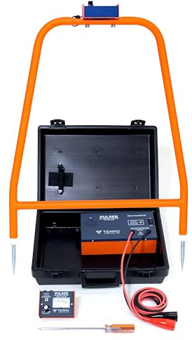 TEMPO Communications PE2003-G Pulser Ground Fault Locator, Underground Wire Break Locator, High-Voltage Signal, A-Frame Receiver, Underground Wire Locator