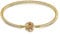 GNOCE Lebensbaum Armband aus 925 Sterling Silber 18K vergoldet mit bunten Steinen eingelegt Baum des Lebens Schmuck Freundschaft Geschenk mit Geschenkbox (Gelb Gold, 18)