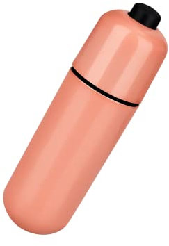 EIS, vibrador, mini vibrador, bala clásica, 5,9 cm, impermeable, pilas incluidas, color:durazno