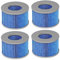 FFyan 4 Pack Spa Whirlpool-Filterkartusche für Mspa Spas & Spa-Filterkartusche Ersatzfilterkartusche, Kartuschenpumpe für Wasserfilter Modell ab 2020(Verbesserte Edition)