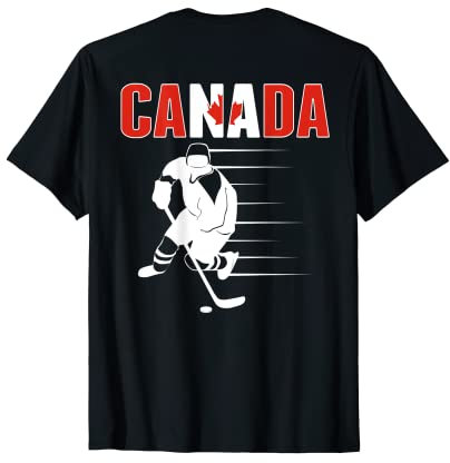 Kanada Eishockey-Liebhaber Trikot – kanadische Hockey-Team-Fans T-Shirt