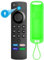 L5B83G Telecomando vocale di ricambio con copertura verde incandescente, adatto per Fire TV Lite, Fire TV Stick 4K Max/Bundle (2a generazione e successive), TV Cube (1a generazione e successive), Fire