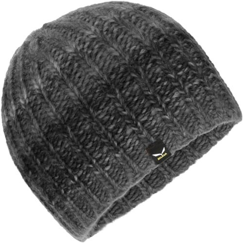 Salewa Fun Wool Beanie, Black Out Melange, UNI58