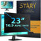 STARY Computer Sichtschutzfilter 23 Zoll 16:9 Seitenverhältnis - Blaulicht Blendfrei Abnehmbare 23 Monitor Sichtschutzfolie für Hp/Dell/Acer/Lenovo/Asus