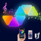 Vvciic Panneau Lumineux LED Triangulaire Applique Murale, 6 LED Dimmable Intelligente RGBIC Triangulaire Panneau Lumineux Gaming Murale Lampe DIY Design Bluetooth Musique Sync Jeu Décoration