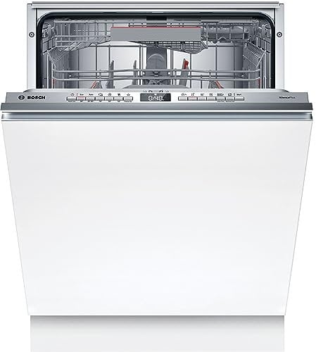 Bosch SMV4HDX53E Serie 4, Lavastoviglie da incasso a scomparsa totale, Home Connect, Extra Clean zone, 3° cestello Extra Space, Diagnostica da remoto, 60 cm