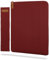 HANOI Collection® Lisboa™ Book Sleeve with Zipper, Book Protector, Book Pouch for paperbacks. Padded Book Cover for Hard Covers. Large Bookcase with Zipper, Hardcovers Protector (Dark Red, Large)
