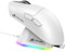 LexonElec ATTACK SHARK X11 Wireless Gaming Mouse with RGB Magnetic Charging Dock, PixArt PAW3311 Sensor, Lightweight 59g Tri-Mode Gaming Mouse, Wired/2.4G/BT, Up to 22K DPI for PC/Mac-White