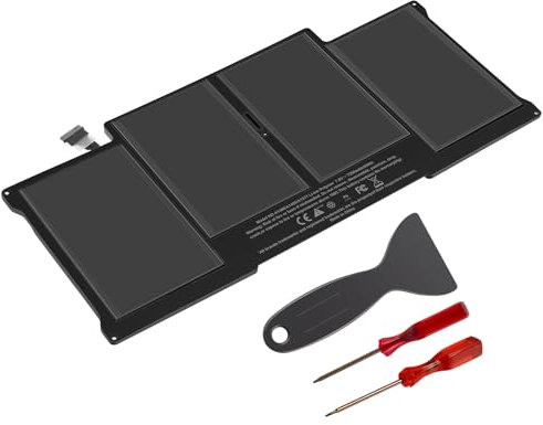 ASUNCELL 7.6V/55Wh A1405 Batteria del computer portatile per MacBookAir3,2 13 A1369 - (Late 2010,Mid 2011) MacBookAir5,2 13 A1466 - (Mid 2012,Mid 2013,Early 2014,Early 2015) A1377 A1405
