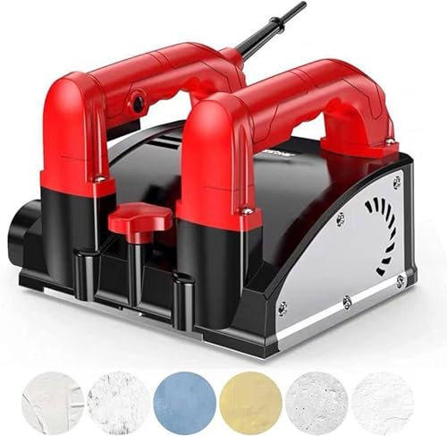 Betonwandhobelmaschine - Elektrischer Spachtelmasse Wandschaber für Granit, Stein, Marmor - Staubfreie Heavy Duty Elektrische Wandplaner Schaufelmaschine