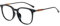 Firmoo Oversized Blue Light Blocking Glasses for Women Men Square Computer Eyeglasses Reduce Eyestrain Black