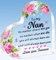 TTOVEN Nan Gifts Nan Birthday Gifts Mothers Day Gifts Beautiful Heart Acrylic Plaque Nan Christmas Gifts