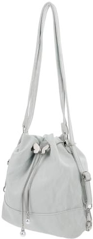 BESTYASH Mintgrüne Damen Beuteltasche Aus Strapazierfähigem Pu Mit Kordelzug Wasserabweisende Schultertasche Für Alltag Und Freizeit Vielseitige Umhängetasche Mit Großem Fassungsvermögen