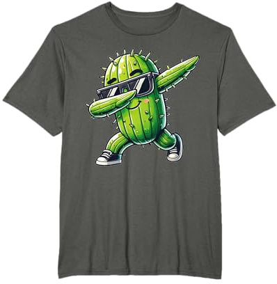 Kaktus Dabbing | Lustiges Kakteen Motiv mit tanzendem Kaktus T-Shirt