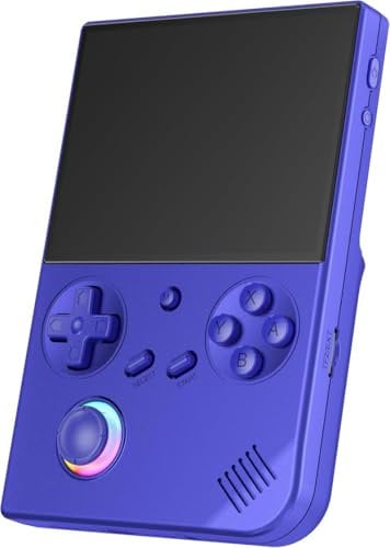 RG40XX V Retro Game Console 64GB, 4 IPS Display, Powerful CPU, Multi-Emulator Support, Online Multiplayer, PC Game Streaming, HDMI Output, 6-Hour Battery, Play Anytime, Anywhere (Blue)