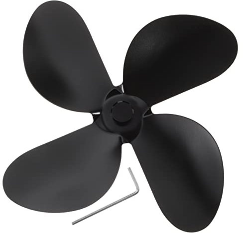 Hemobllo Ventilador Aleación de Aluminio de Repuesto Estufas Gas Circulación de Aire y