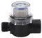 TKSE Filtro per Acqua in Linea, Filtro per Acqua in Linea con Filettatura Femmina 1/2 Pollice-14, Filtro per Acqua in Plastica con Schermo a 50 Maglie per Condotte